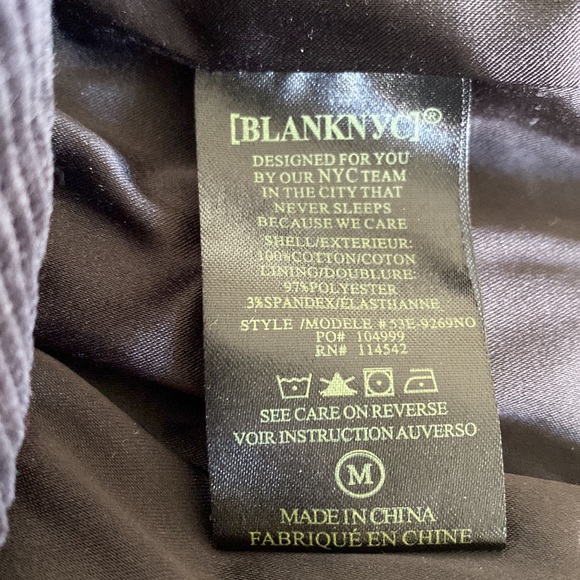 BLANK NYC Corduroy Moto Jacket - Picture 9 of 17